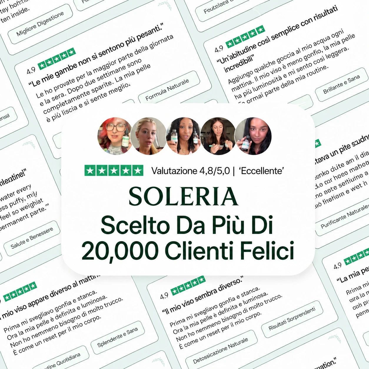 Drenaggio linfatico Soleria - Gocce naturali