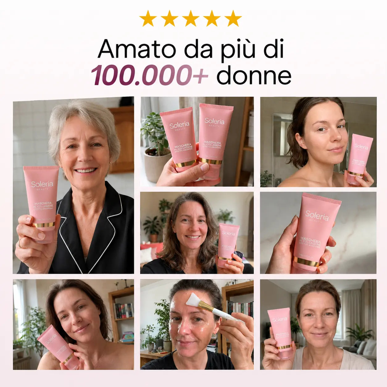 Maschera al Bio-Collagene + Pennello