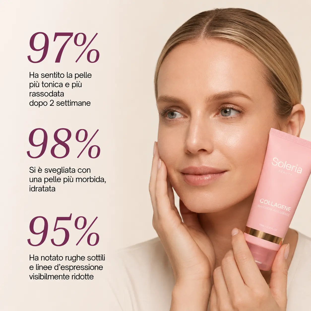 Maschera al Bio-Collagene + Pennello