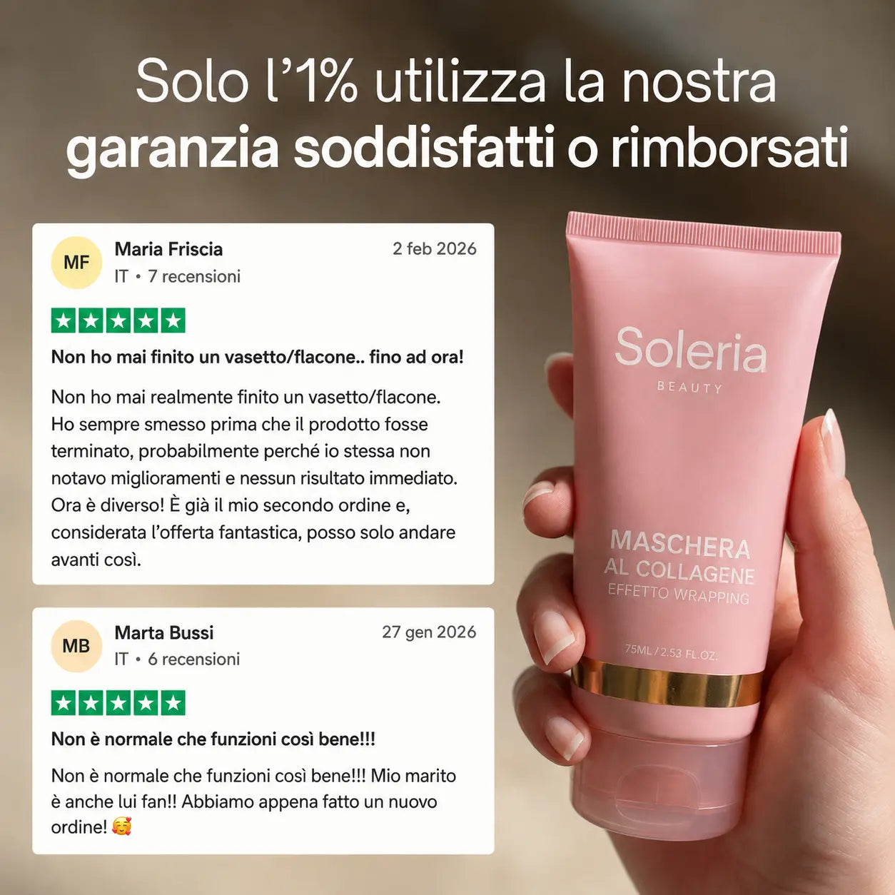 Maschera al Bio-Collagene + Pennello