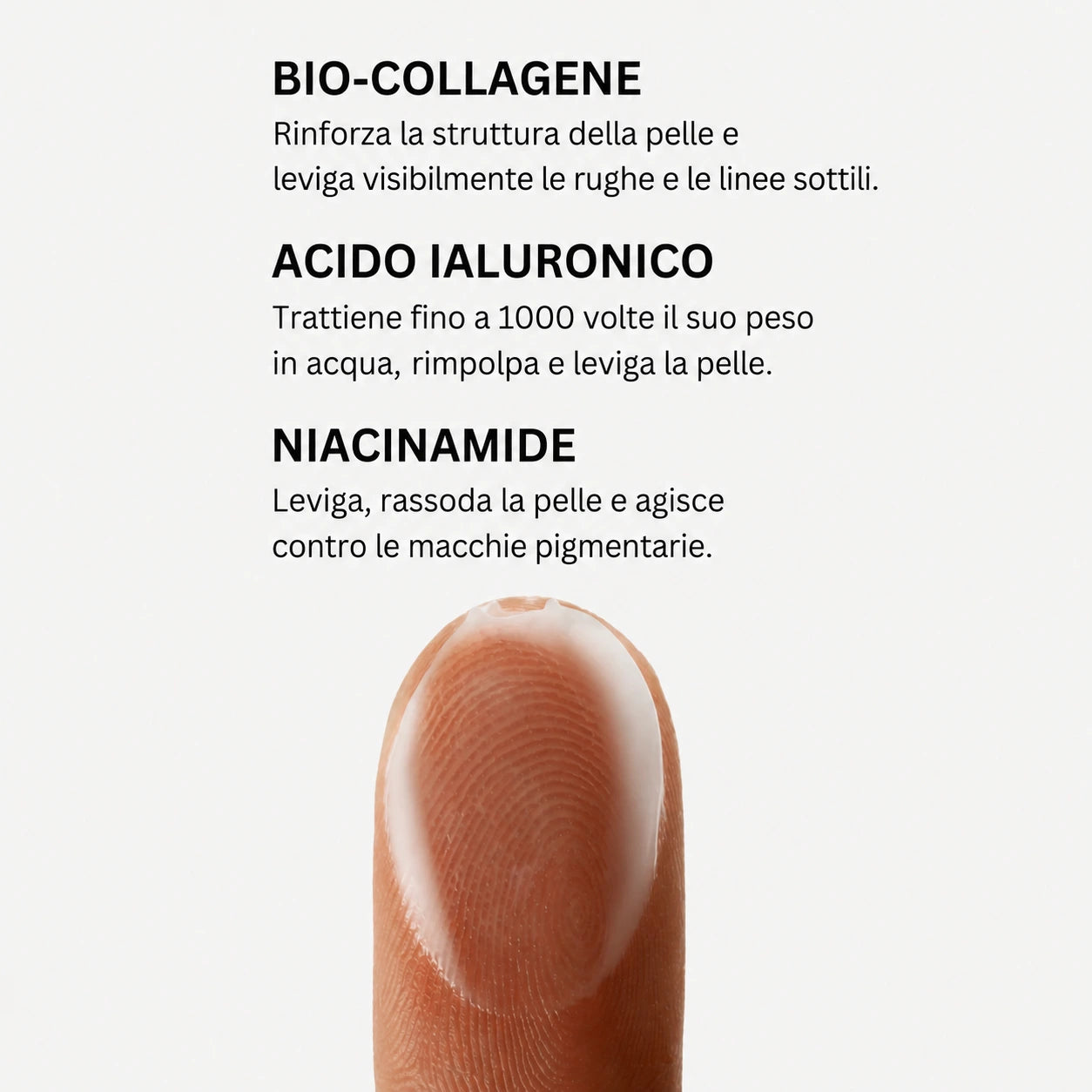 Maschera al biocollagene