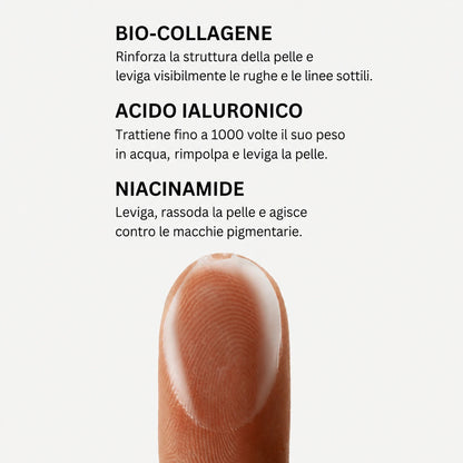 Maschera al biocollagene