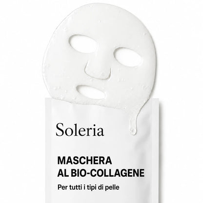 Maschera al biocollagene