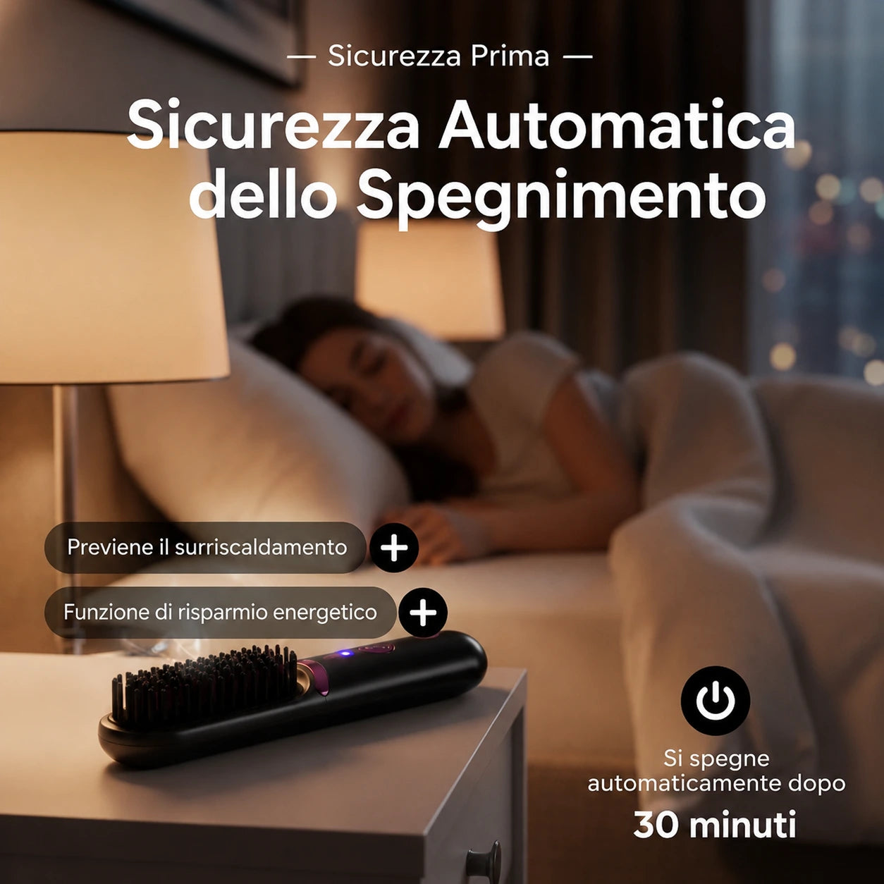 Soleria AirBrush™ Pro | Spazzola per lo styling senza fili