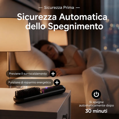 Soleria AirBrush™ Pro | Spazzola per lo styling senza fili