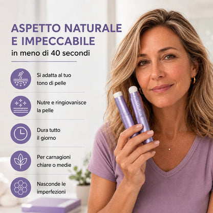 Stick fondotinta – Lo stick che dona nuova luminosità alla pelle matura