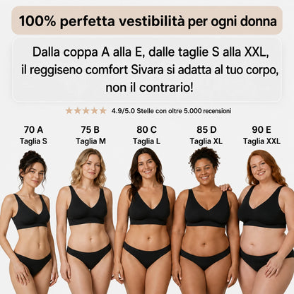Reggiseno Soleria senza cuciture né ferretti