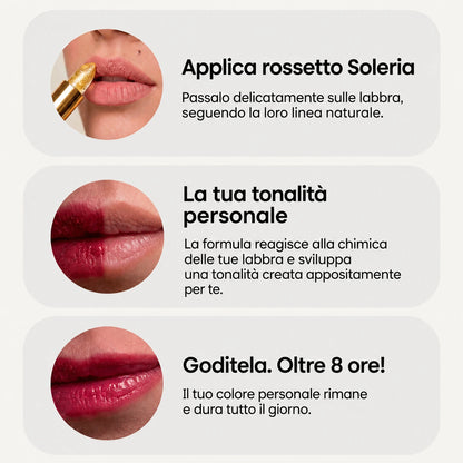Rossetto che si adatta al pH