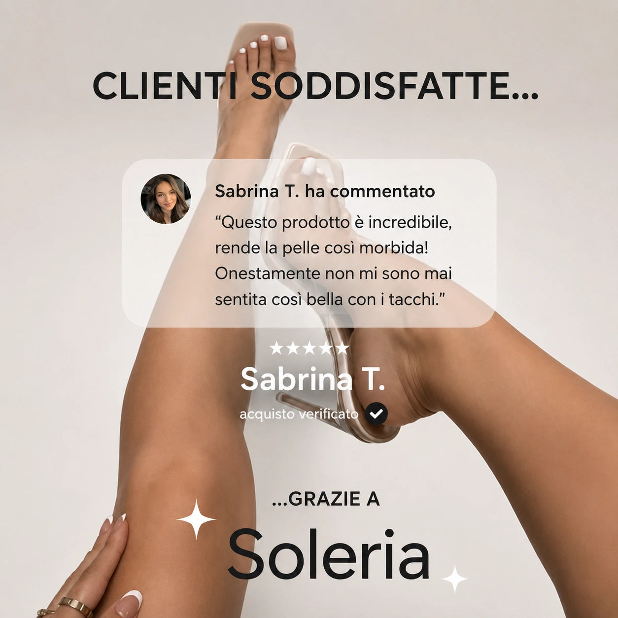 Soleria Glow™ – Kit per la bellezza dei piedi