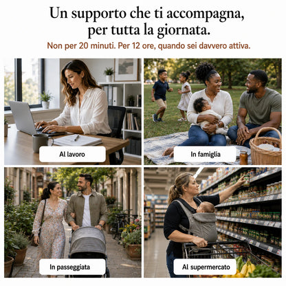 Slip modellante post-parto con fascia incrociata a 360°